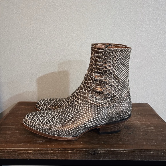 Men’s Python Boots - Picture 3 of 4